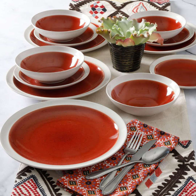 12PCS  Tow color glaze NJ20208116