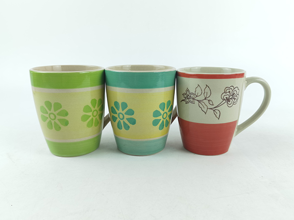 handpainted beautiful designs 12oz mugs
