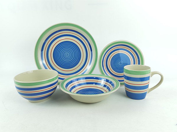 ceramic plates/bowls/mugs handpainted food safety