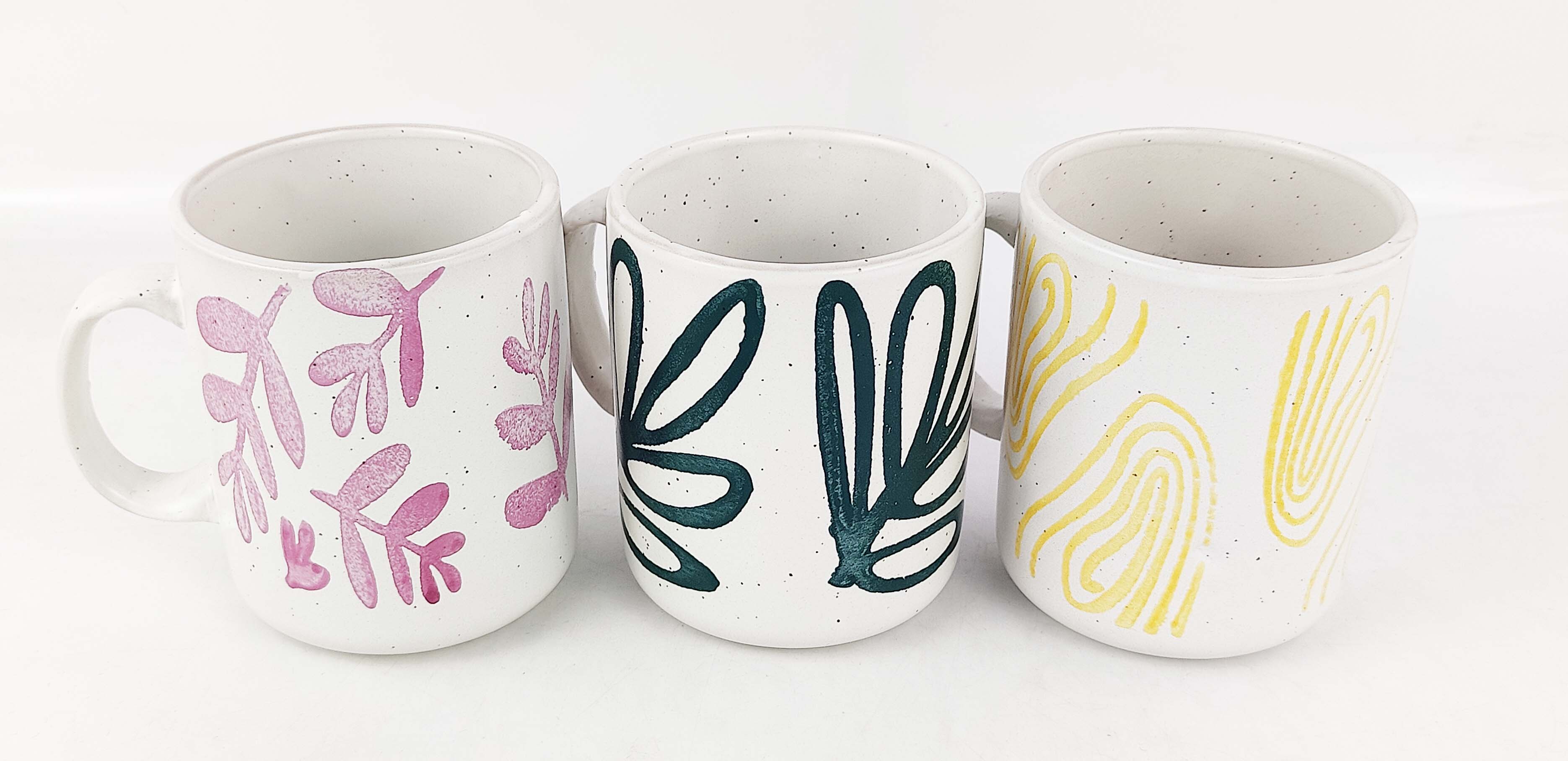 STOCK AB GRADE 14OZ  COLOR GLAZED MUG