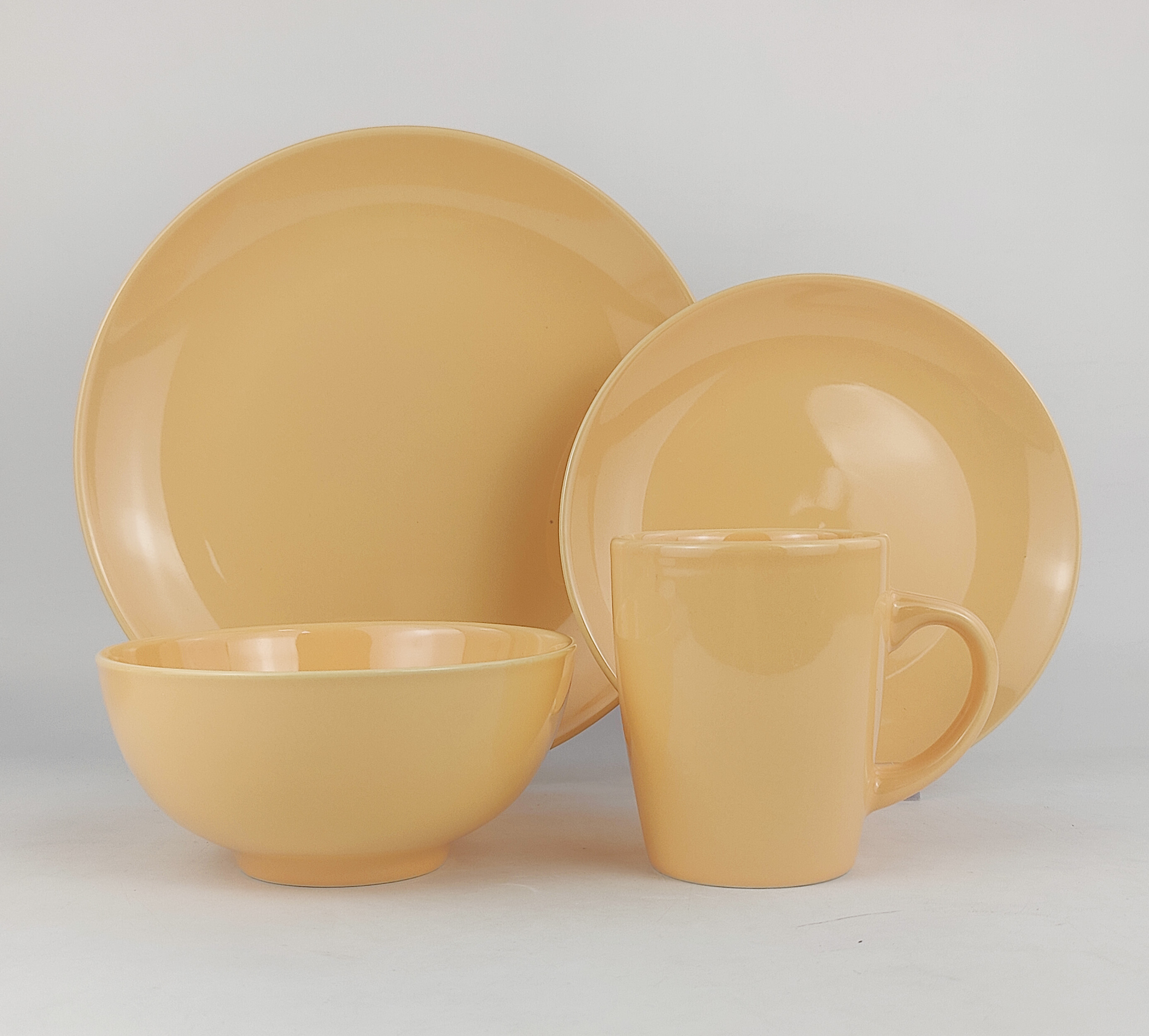 16PCS   STONEWARE   DINNER   SET