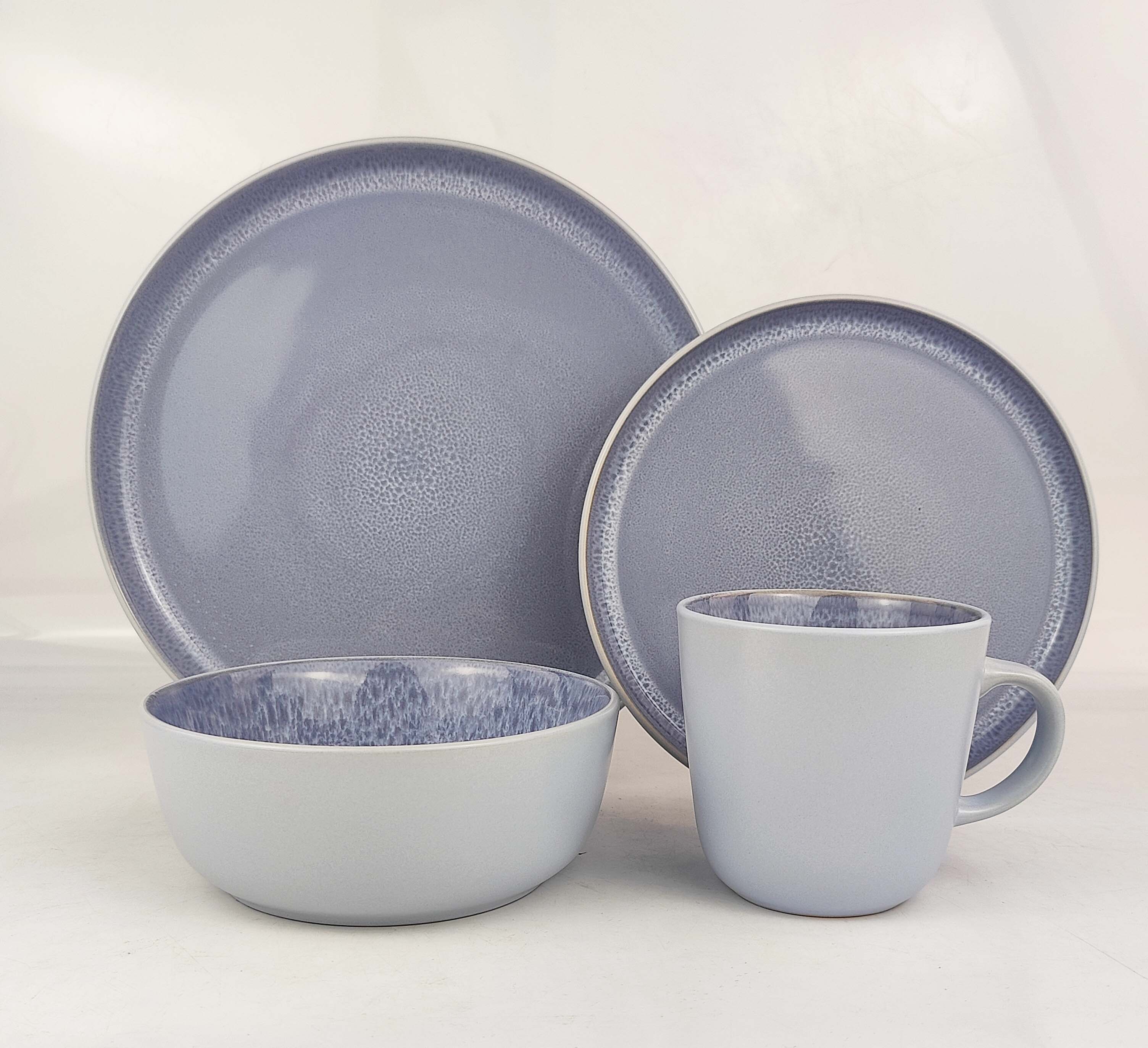 16PCS   STONEWARE   DINNER   SET