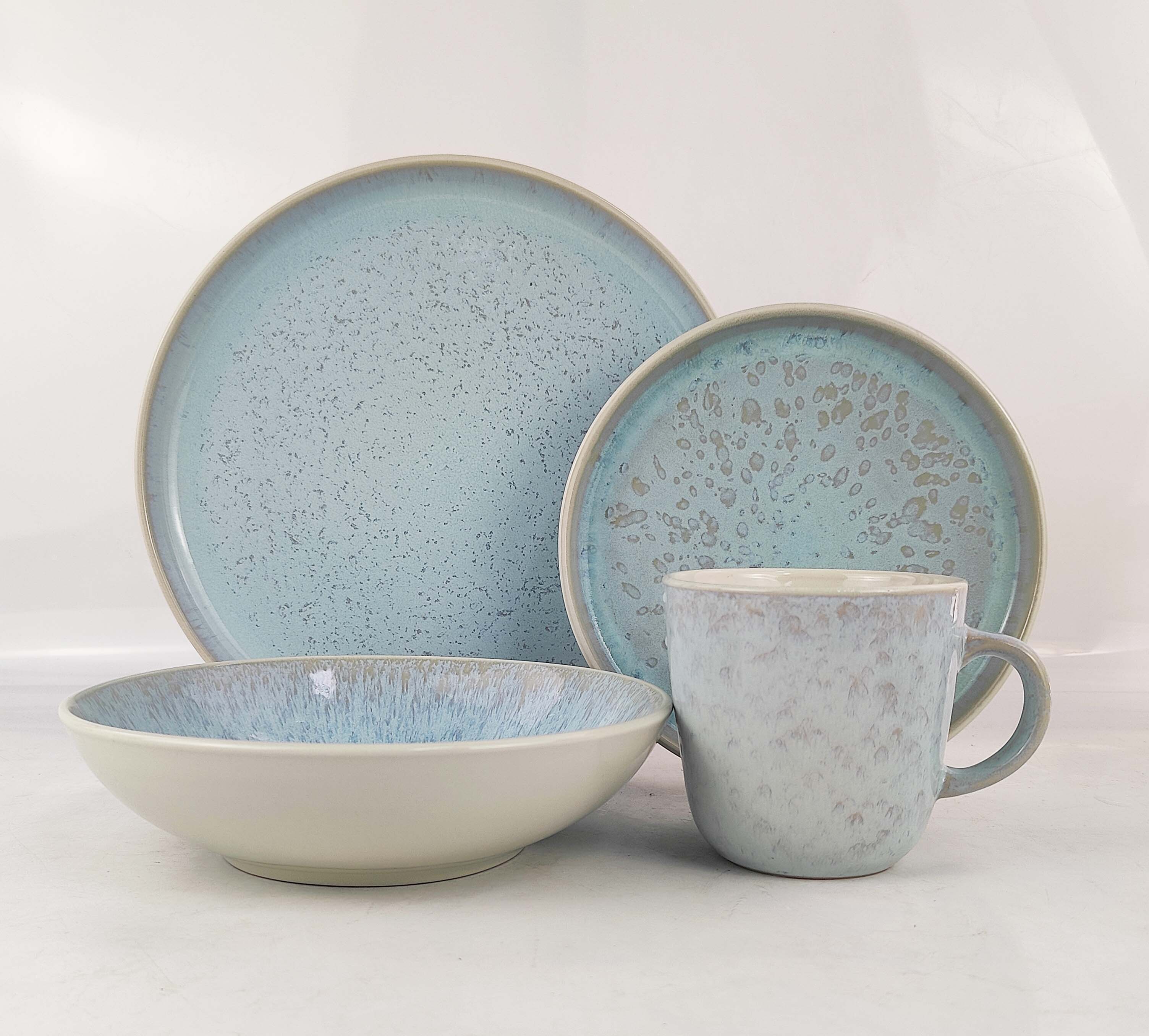 16PCS   STONEWARE   DINNER   SET