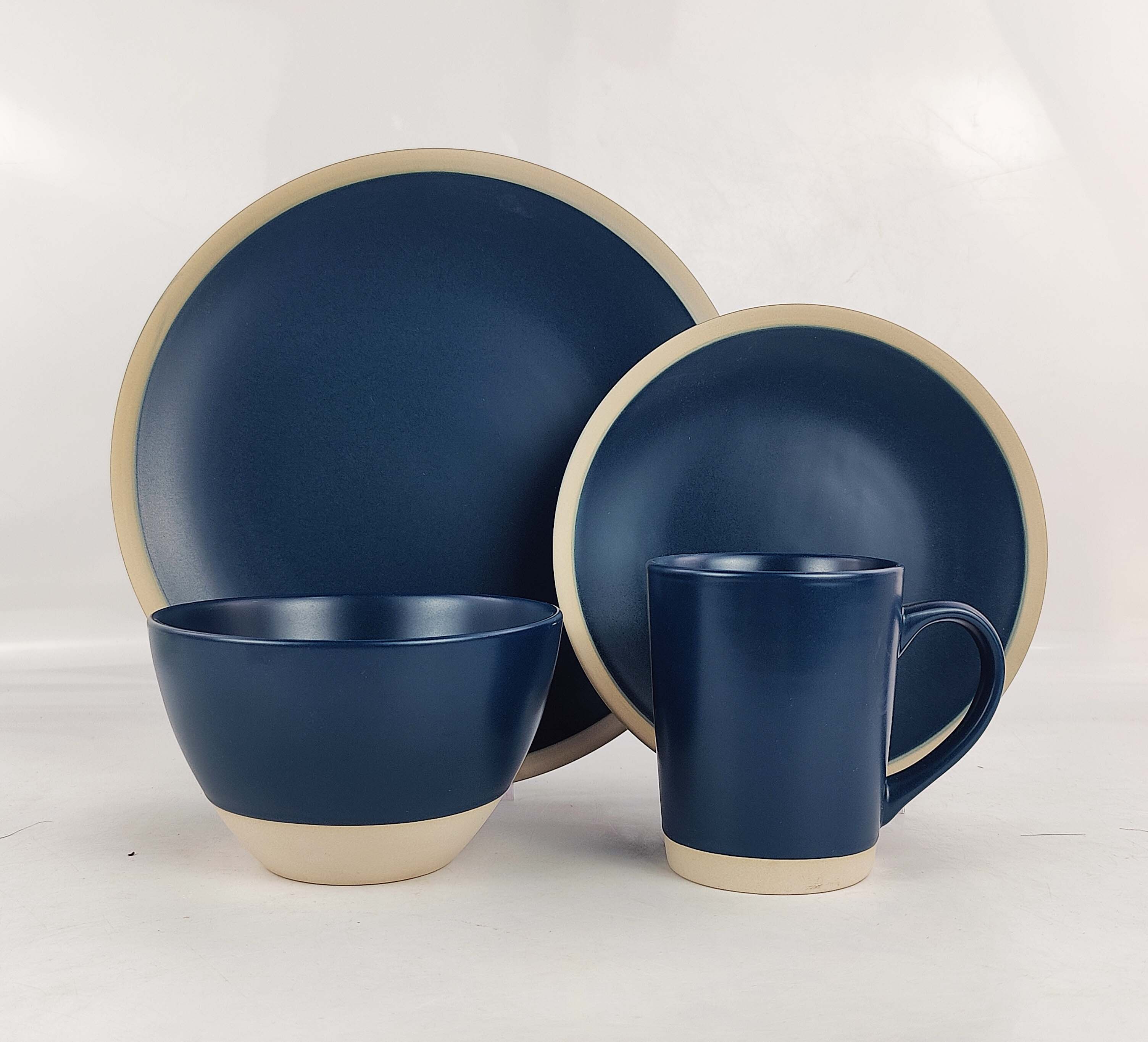 16PCS   STONEWARE   DINNER   SET