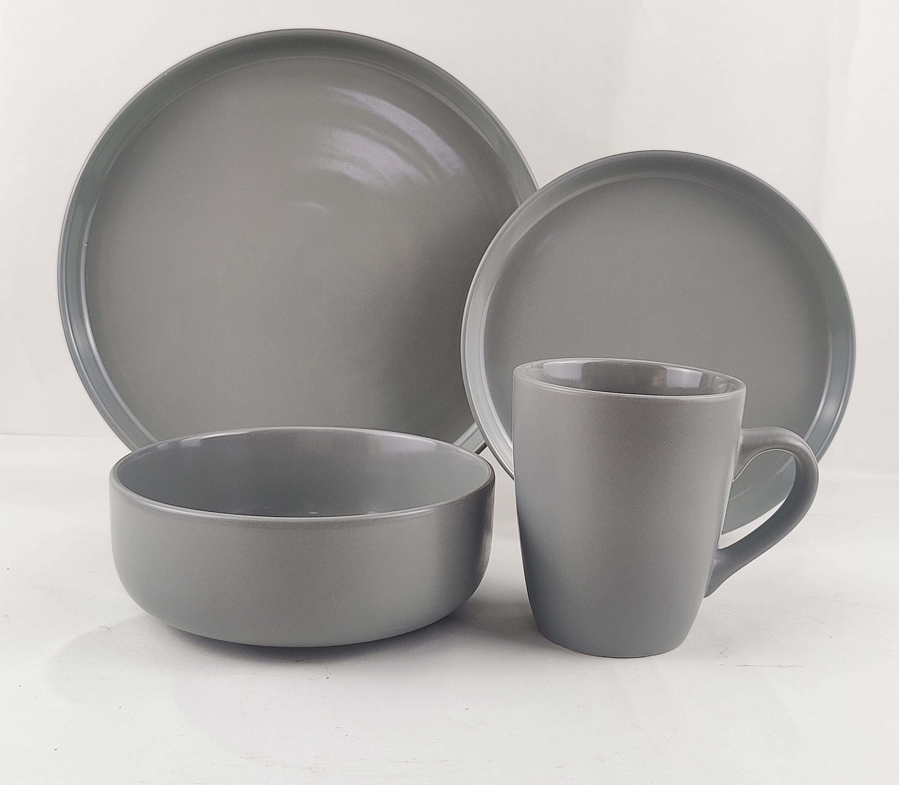 16PCS   STONEWARE   DINNER   SET