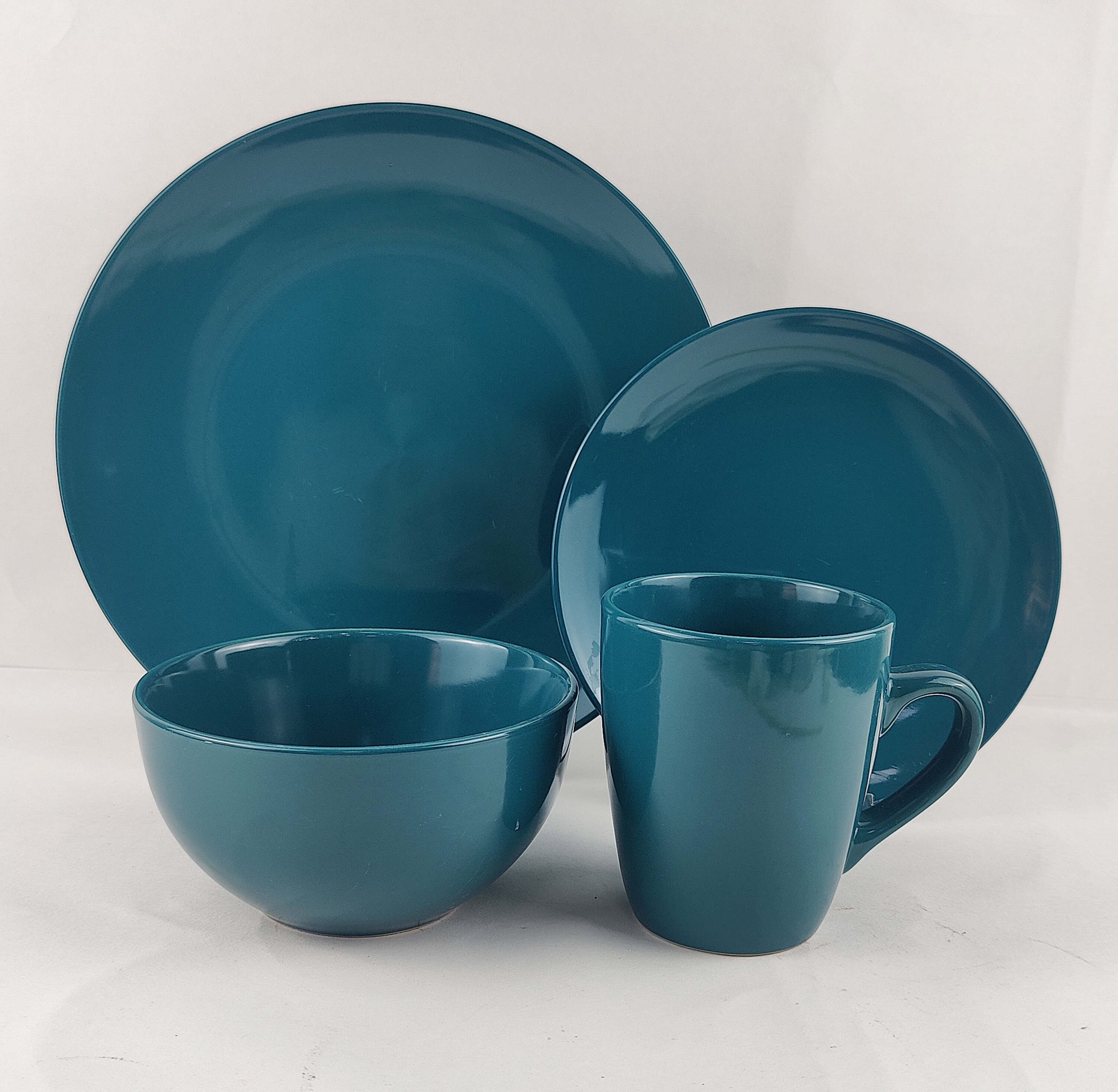 16PCS   STONEWARE   DINNER   SET