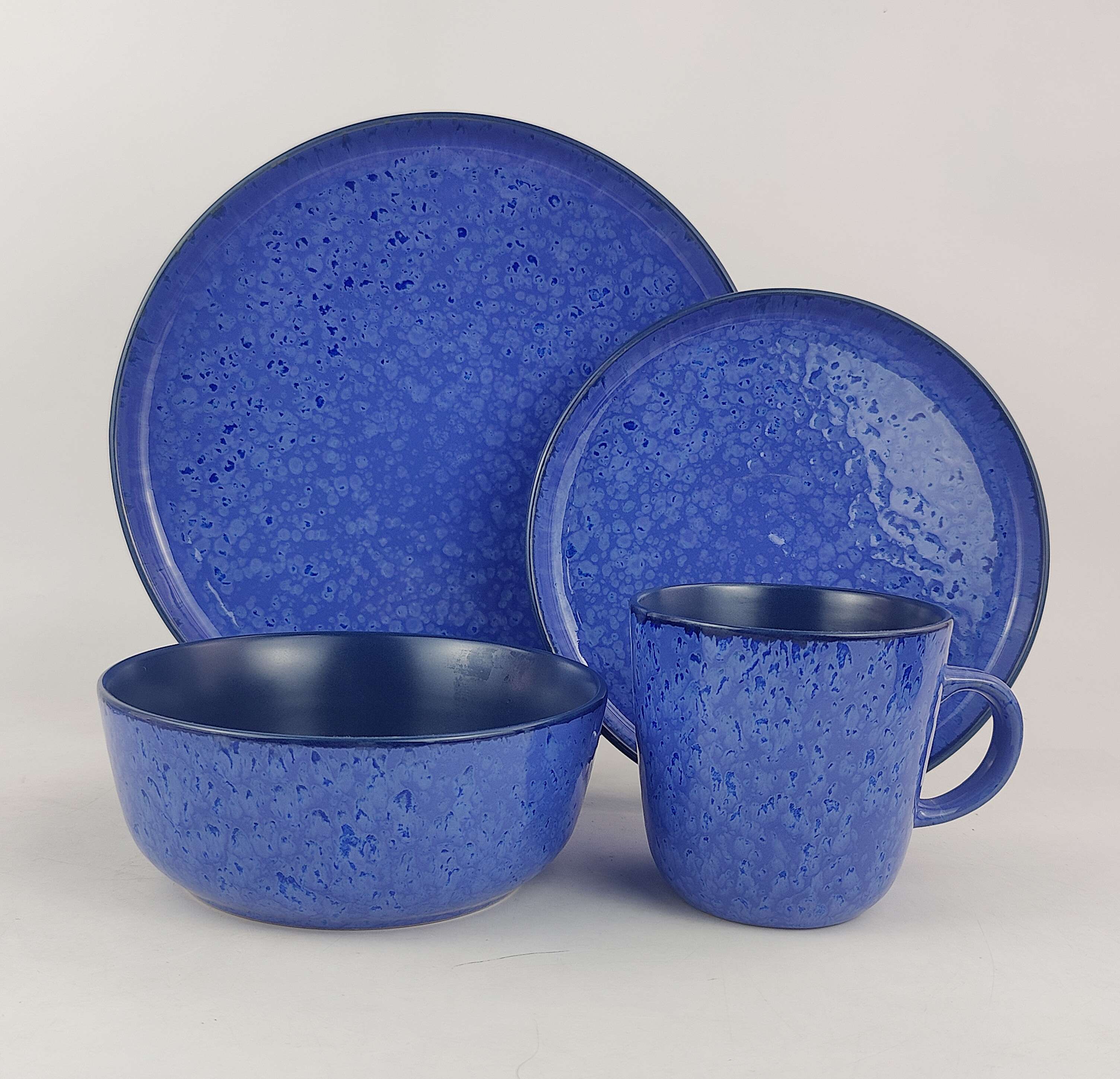 16PCS   STONEWARE   DINNER   SET