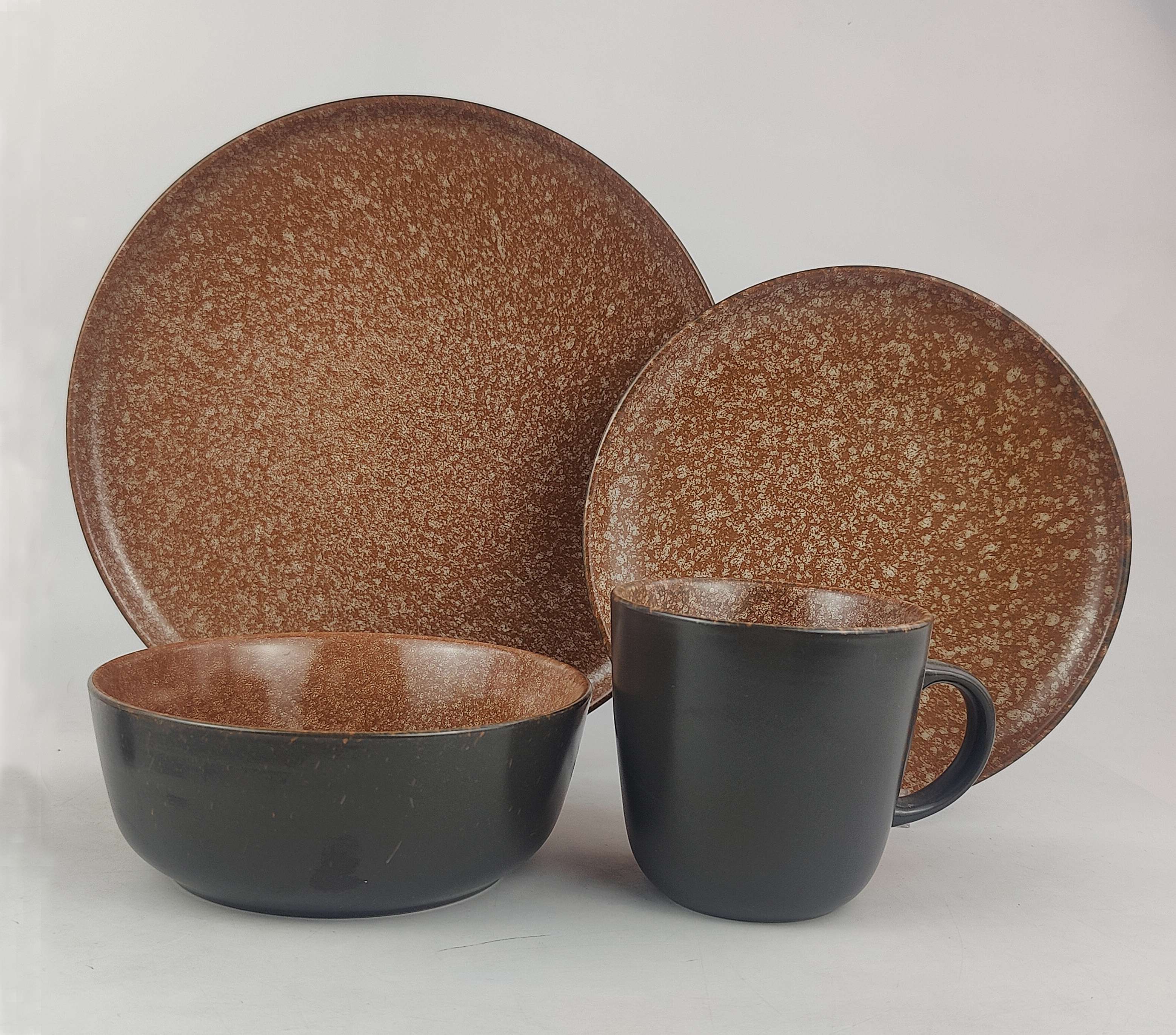 16PCS   STONEWARE   DINNER   SET
