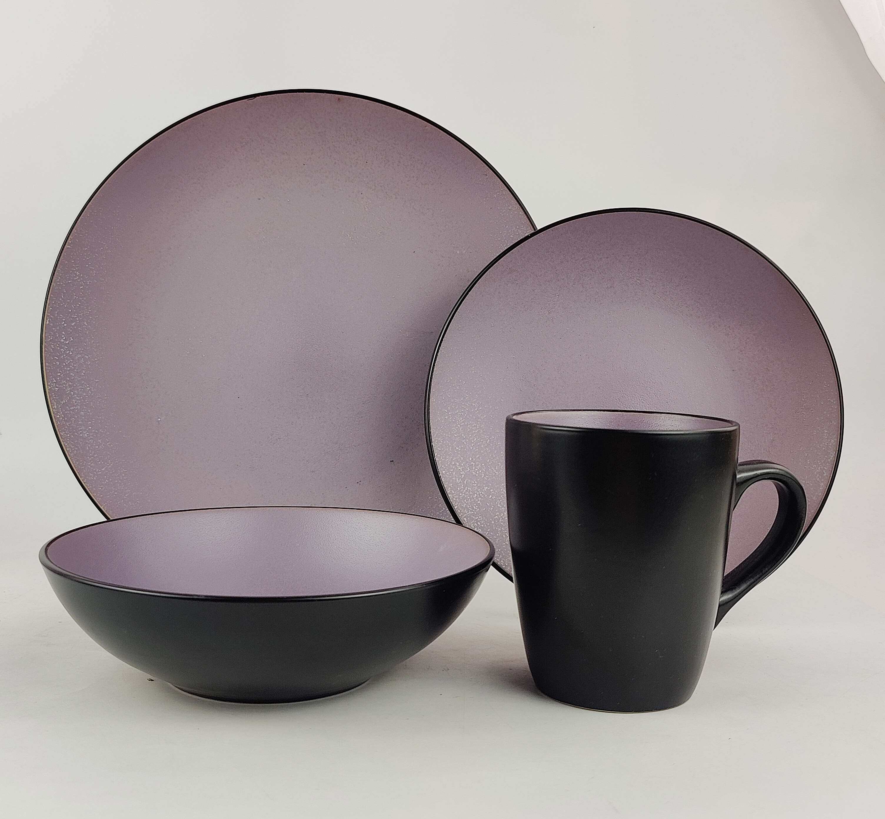 16PCS   STONEWARE   DINNER   SET